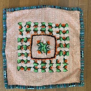 Boho style accent pillow case